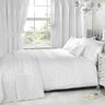 Everdean Filled Cushion featuring vintage-style lace and pin-tuck detail