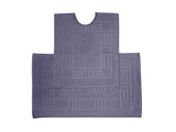 Happy Home 100% Cotton 600GSM Pedestal Mat Denim towel made from soft and absorbent 600gsm cotton 