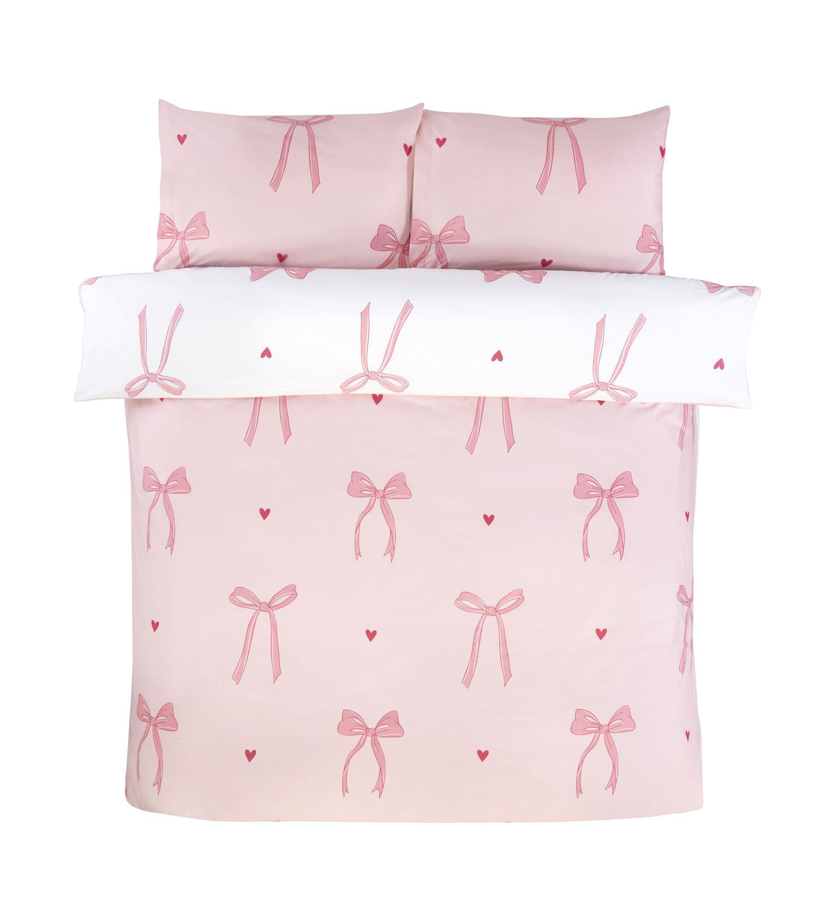 Printed Bows Duvet Set