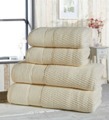 2x face cloths (30x30cm), 2x hand towels (50x80cm), 2x bath towels (70x120cm) in 6-PC Bale