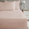 High-quality percale pillowcases offering a smooth, non-iron surface for effortless maintenance and comfort