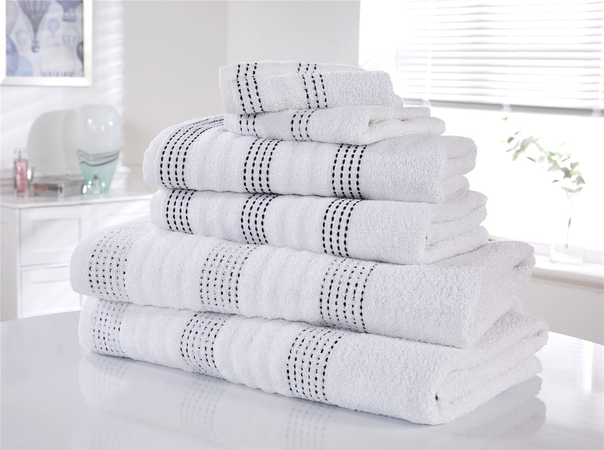 2-pack of luxurious and stylish 70x120cm bath towels