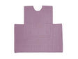 Luxurious Happy Home 100% Cotton Pedestal Mat Heather showcasing its thick, plush texture and durable design