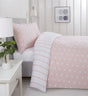 Transform your bedroom with our polka dot and striped duvet set
