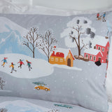 Winter Town Duvet Set