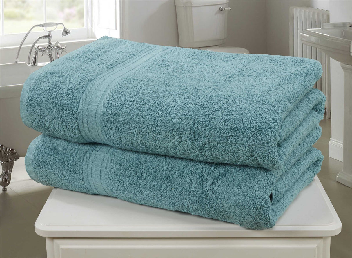 Luxurious and comfortable bath sheet for a touch of elegance