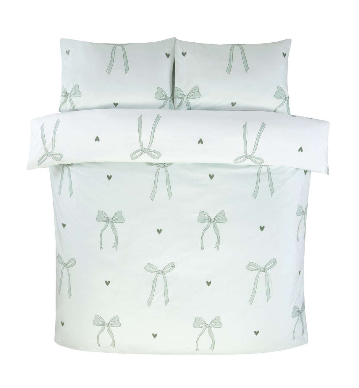 Printed Bows Duvet Set