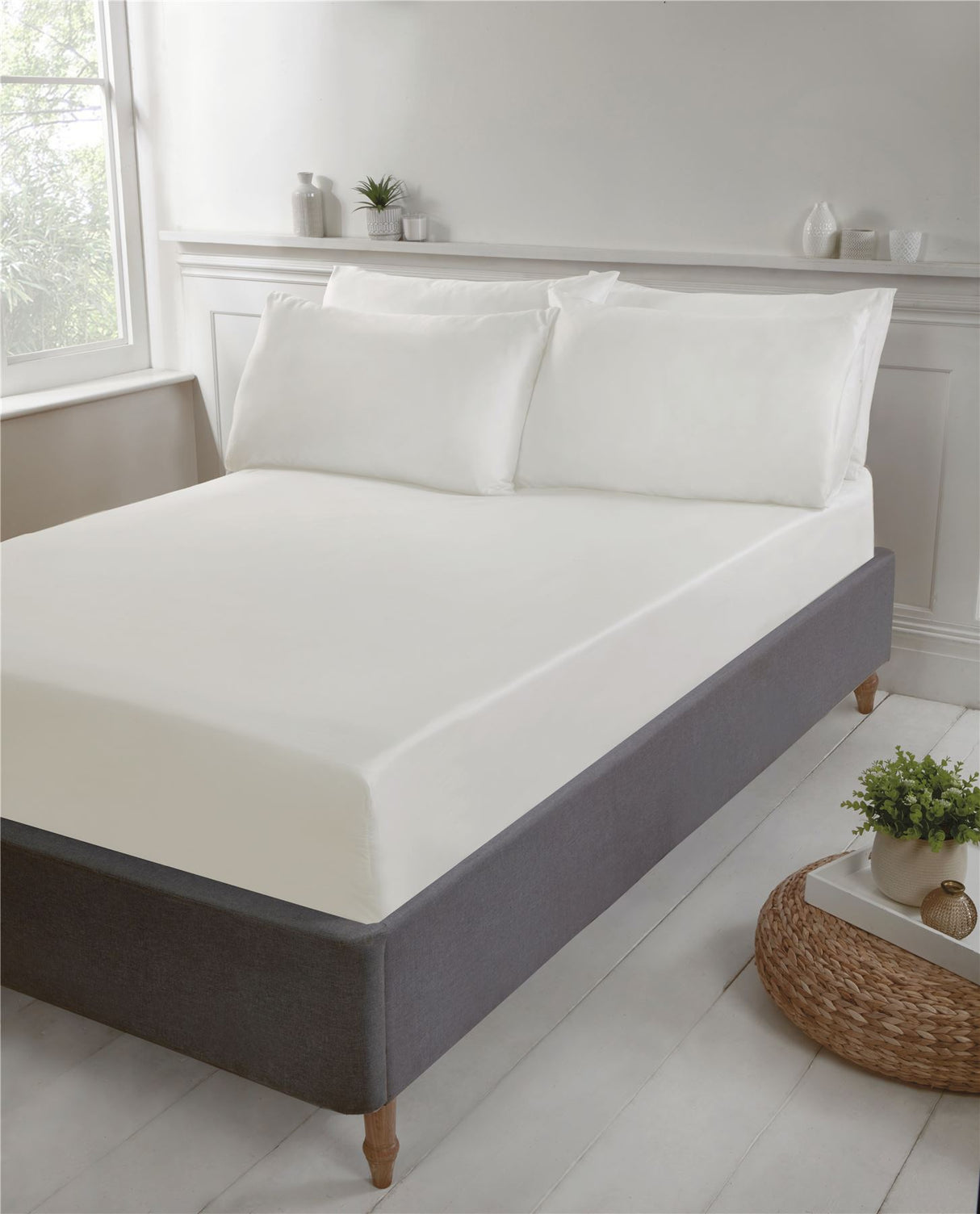 Happy Home Budget Fitted Sheet