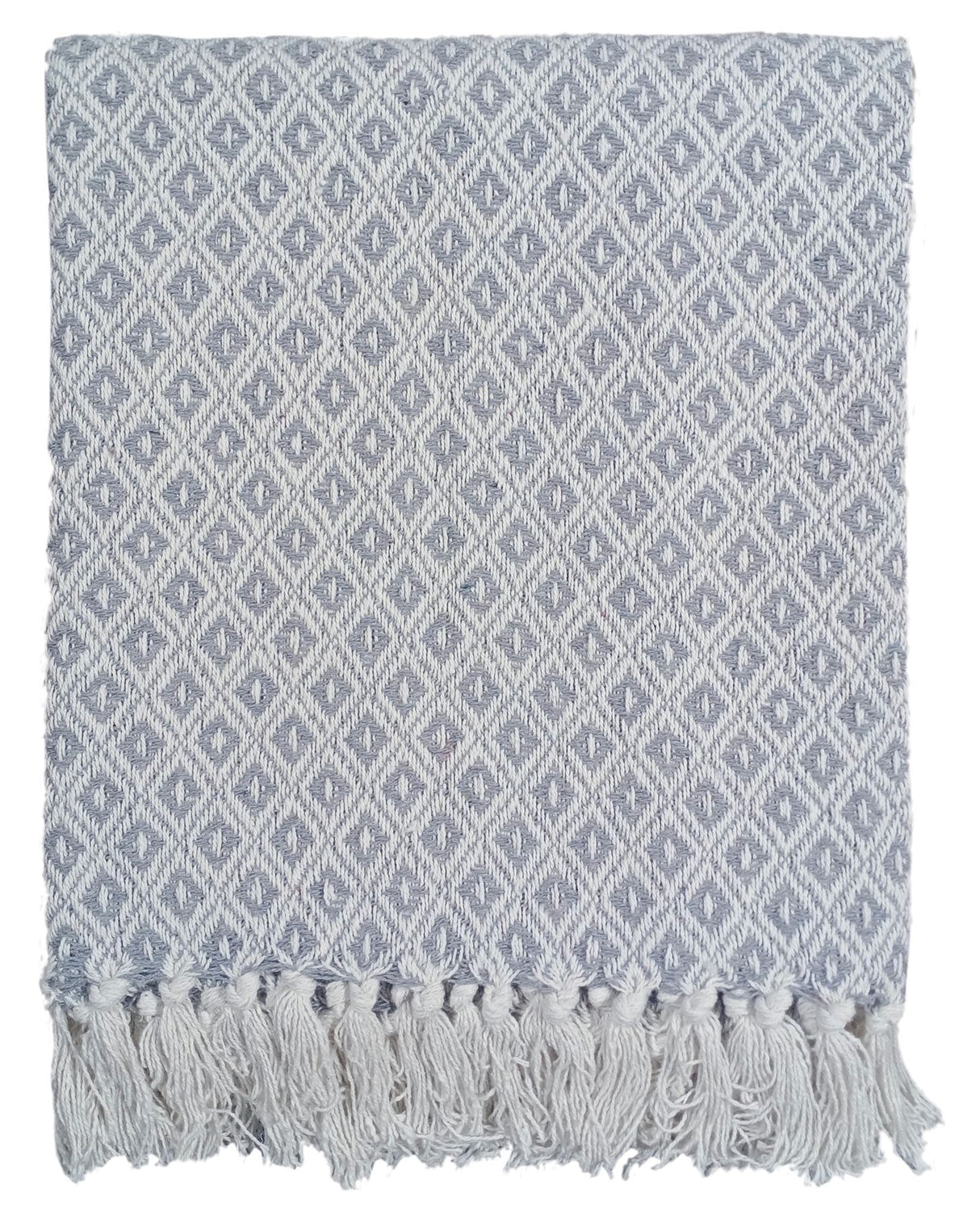 Comfortable Eden Cotton Throw available in multiple sizes, made from eco-friendly regenerated cotton fibres