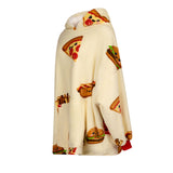 Fast Food Fleece Hoodie Multi - cozy and stylish apparel for casual wear