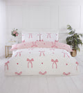 Printed Bows Duvet Set