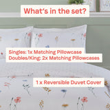 Pressed Flowers Duvet Set