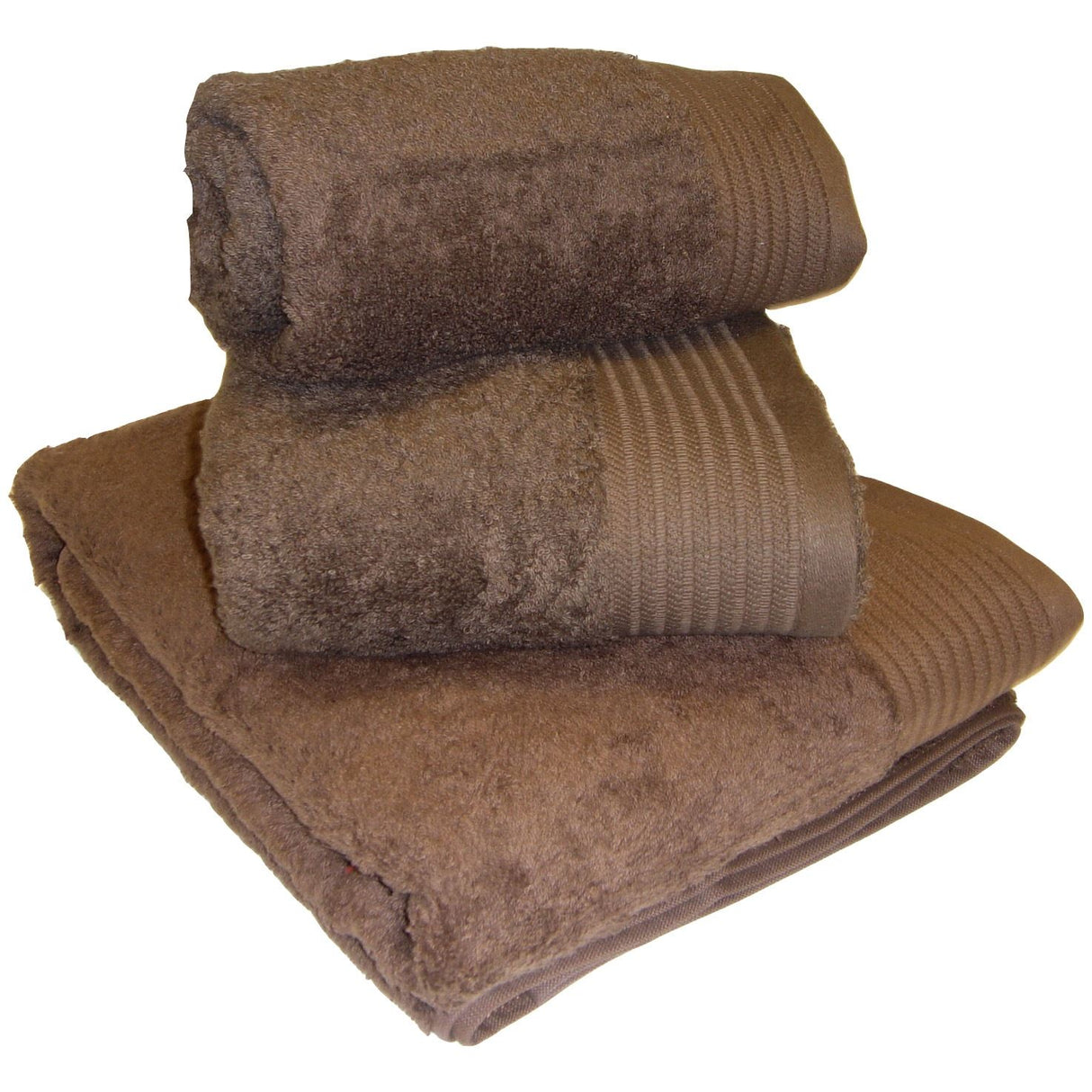  Luxurious Happy Home 100% Cotton 600GSM Bath Sheet Chocolate towel with thick, lofty pile for softness and absorbency Durable and long-lasting