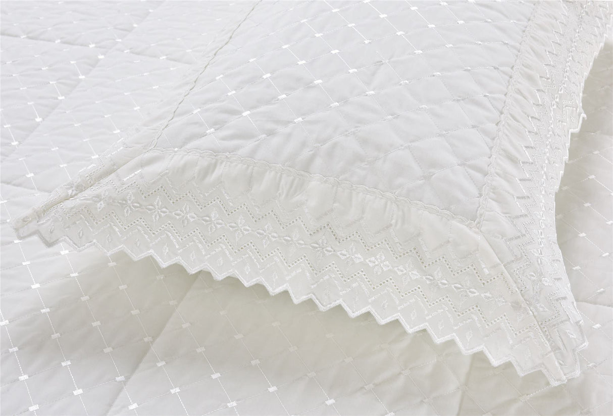 Richmond Cushion featuring intricate embroidery and tassel trim