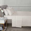 Beautifully crafted fitted sheet with a perfect fit, offering both luxury and practicality for your bedroom