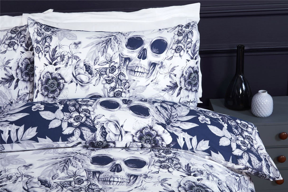 Gothic Skulls Duvet Set