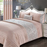 The glitzy charleston boudoir cushion with luxe satin fabric and glitter sparkle embellishment