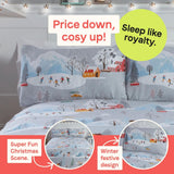 Winter Town Duvet Set