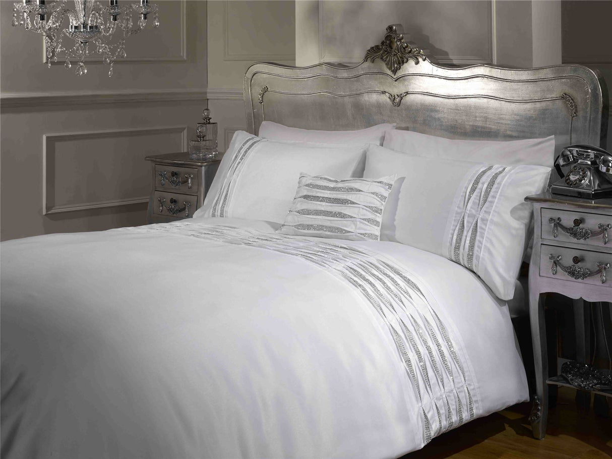 Soft and luxurious crystal filled cushion for ultimate comfort and support