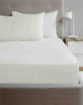 Charcoal fitted sheet from the Happy Home Budget range, soft, cosy, and easycare for a restful night