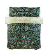 Elegant Heritage Flora MF Duvet Set featuring intricate floral patterns and luxurious fabric for a stylish bedroom upgrade