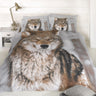 Fantastic wild wolf design duvet cover set with matching pillowcases 