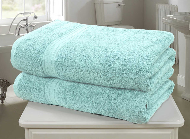 Luxuriously soft and comfortable royal kensington bath sheet with stylish border