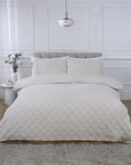 Luxury Check Teddy Duvet Set