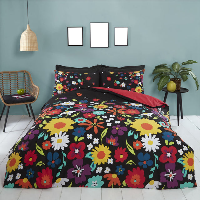 Brighton Duvet Set featuring bold, trendy colours on easy care fabric with popper closure
