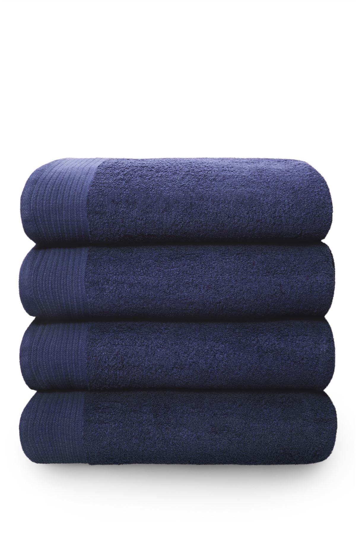 Happy Home 100% Cotton 600GSM Bath Sheet Denim in luxurious blue