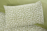 Full view of the blue Pebbles Duvet Cover highlighting its cosy, gentle-touch microfibre fabric perfect for a restful sleep