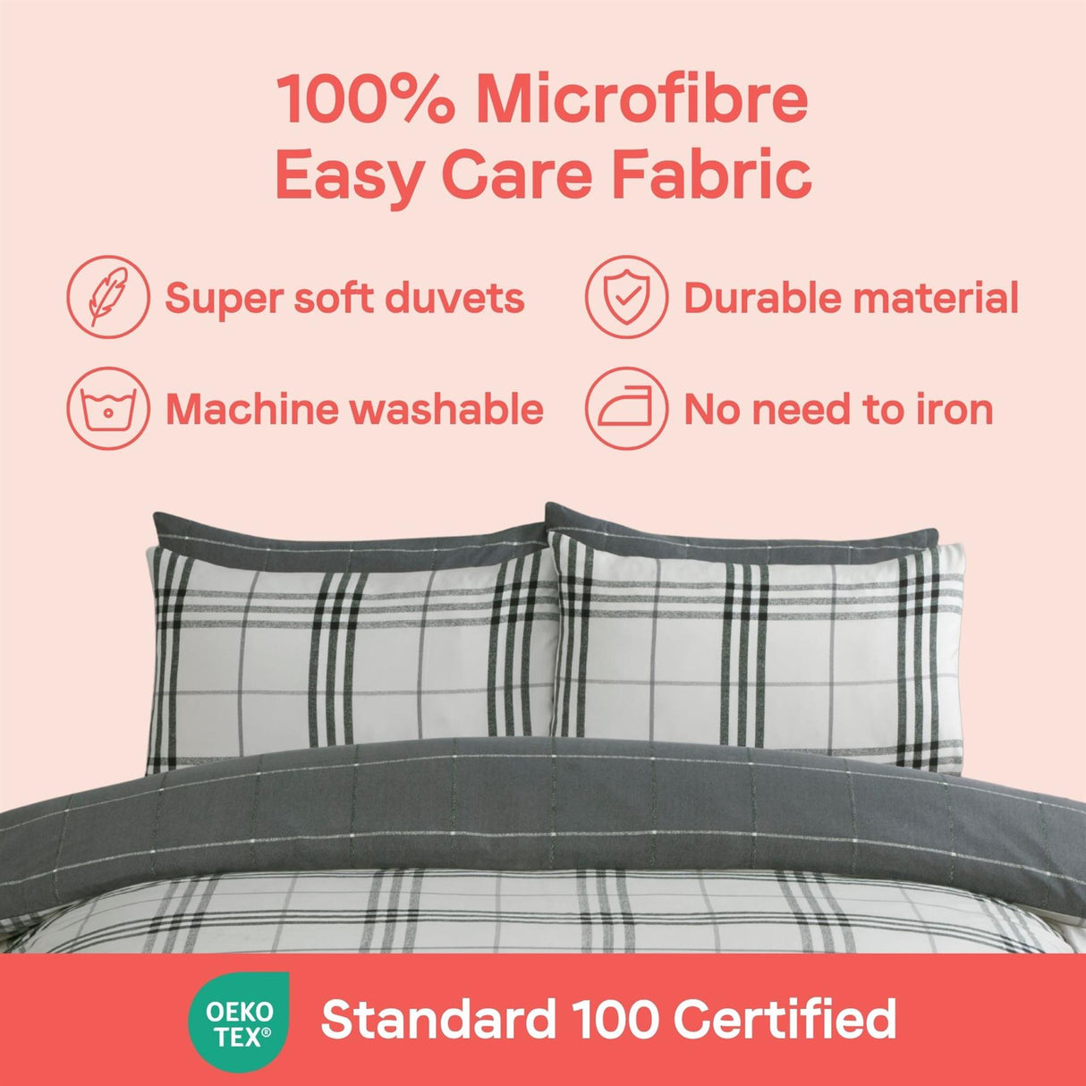 Harris Check Duvet Set