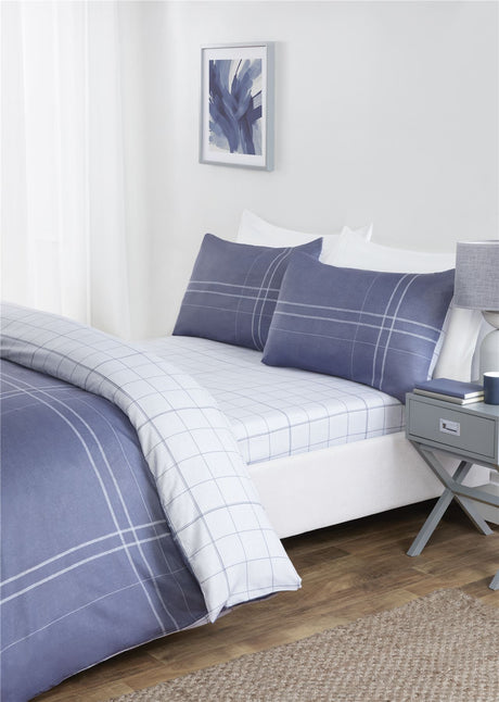 Luxurious Hudson Complete Bedding Set featuring vibrant colours and reversible design
