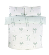 Printed Bows Duvet Set