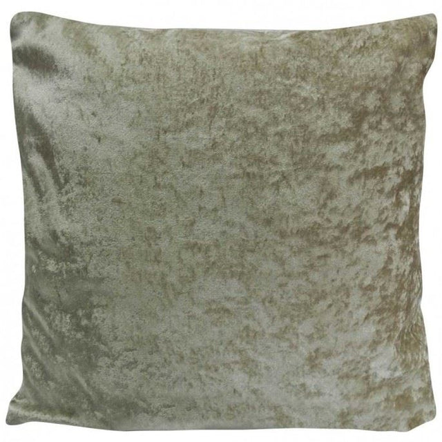 Crushed velvet filled cushion in a range of luxurious shades