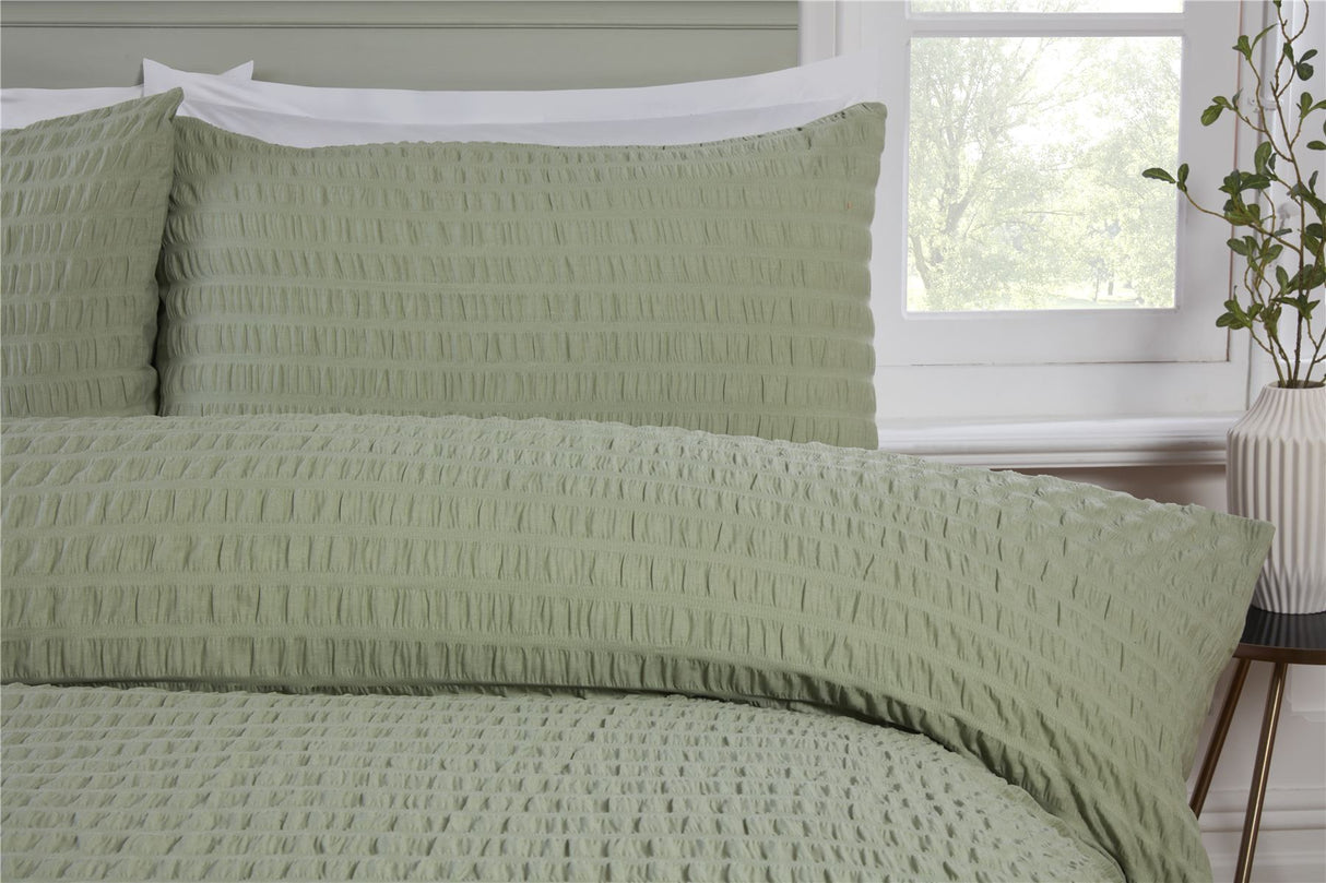 Seersucker Duvet Set