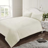 Close-up of the premium pure cotton 400 thread count Oxford pillowcase highlighting fine stitching and luxurious texture