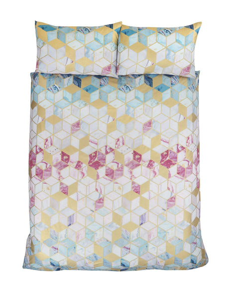 Luxurious Quartz Duvet Set with latest trend colours and easy care fabric