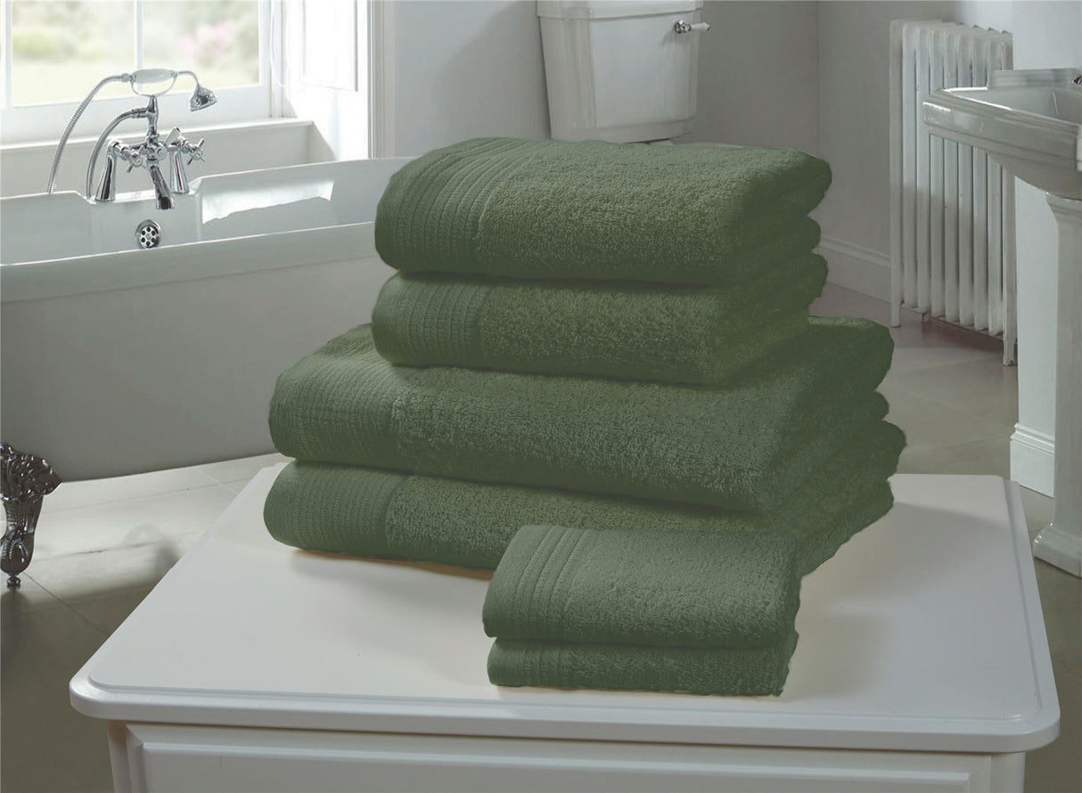 Happy Home 100% Cotton 600GSM Super Sheet Ivy, luxurious and durable bedding for a comfortable and stylish home environment