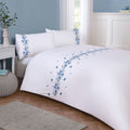 Floral Ribbon Duvet Set