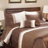 Elegant Monaco Filled Cushion highlighting understated glamour through detailed embroidery and luxe sequin embellishments