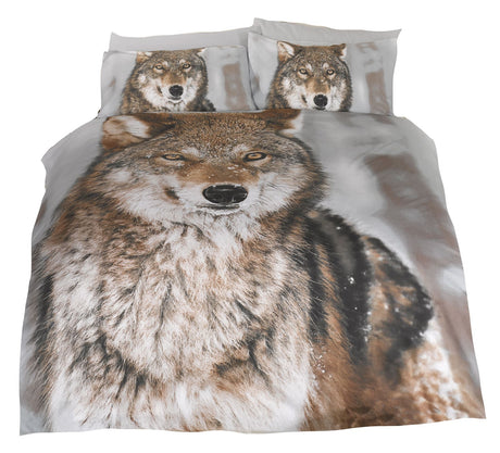  Super soft, smooth material duvet cover with panel printed pillowcase