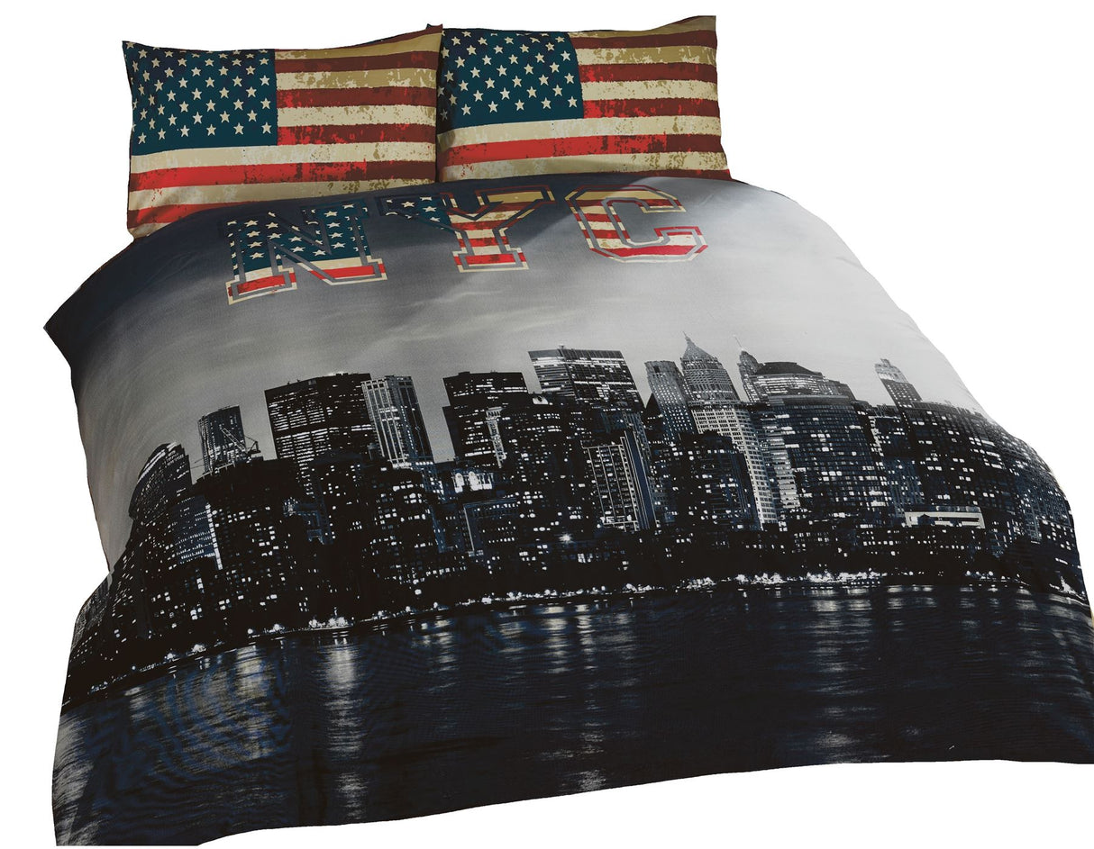  Vintage American flag reverse and panel pillowcases included 