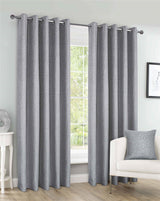 Smart and stylish curtains with a touch of attitude, ready for pole