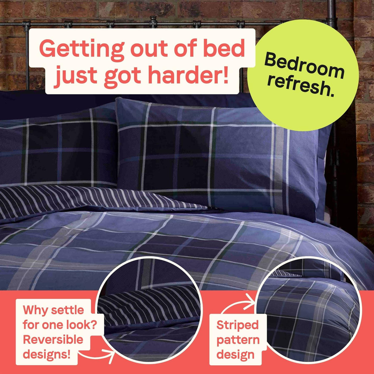 Argyle Duvet Set