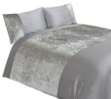 Cozy bedroom scene featuring the velvet duvet set creating a warm, comforting atmosphere for unwinding