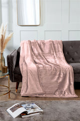 Dyed Mink Throw