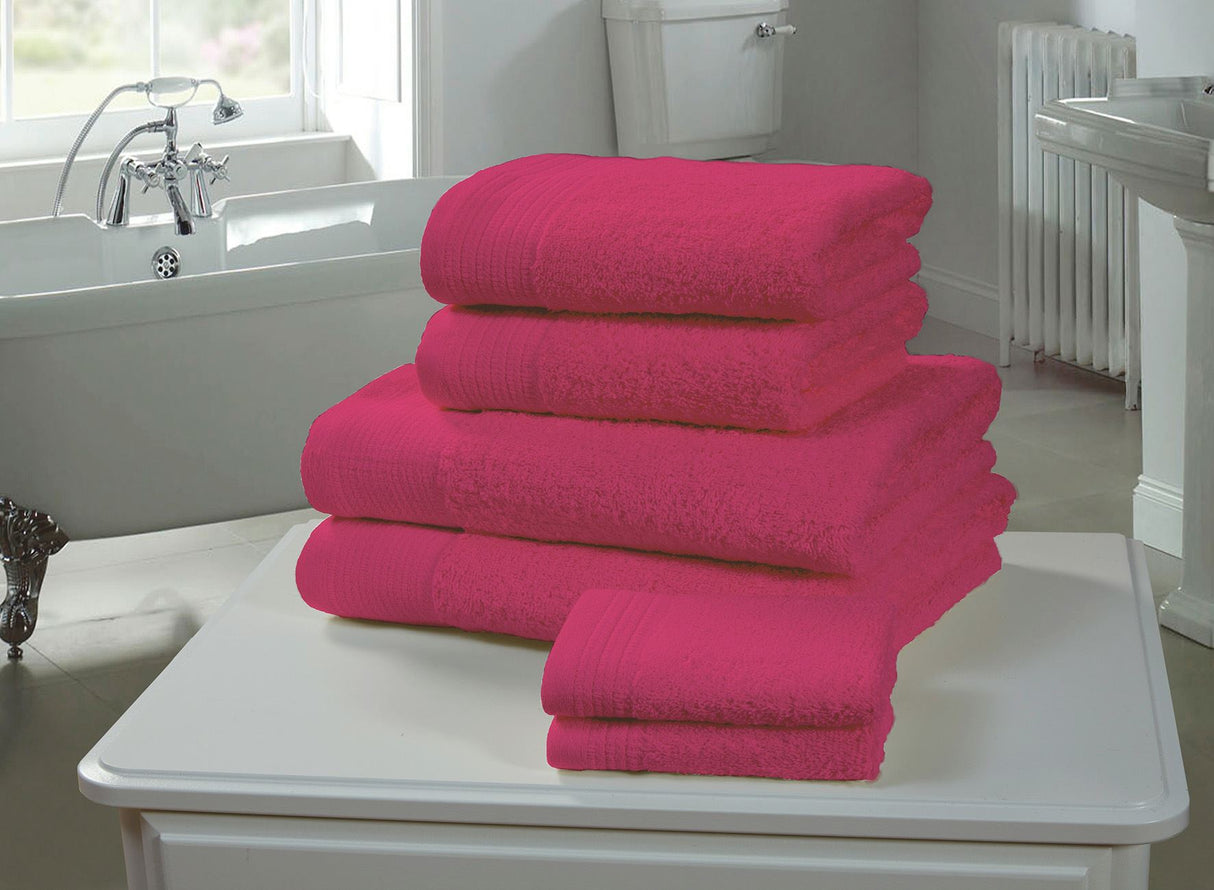 Illustration of a soft and absorbent 100% combed cotton towel