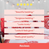 Scandi Heart Brushed Cotton Duvet Set