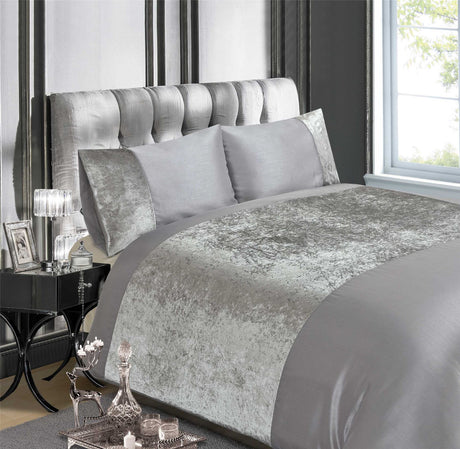Close-up of the sumptuous velvet fabric showcasing its soft, inviting surface perfect for relaxing evenings